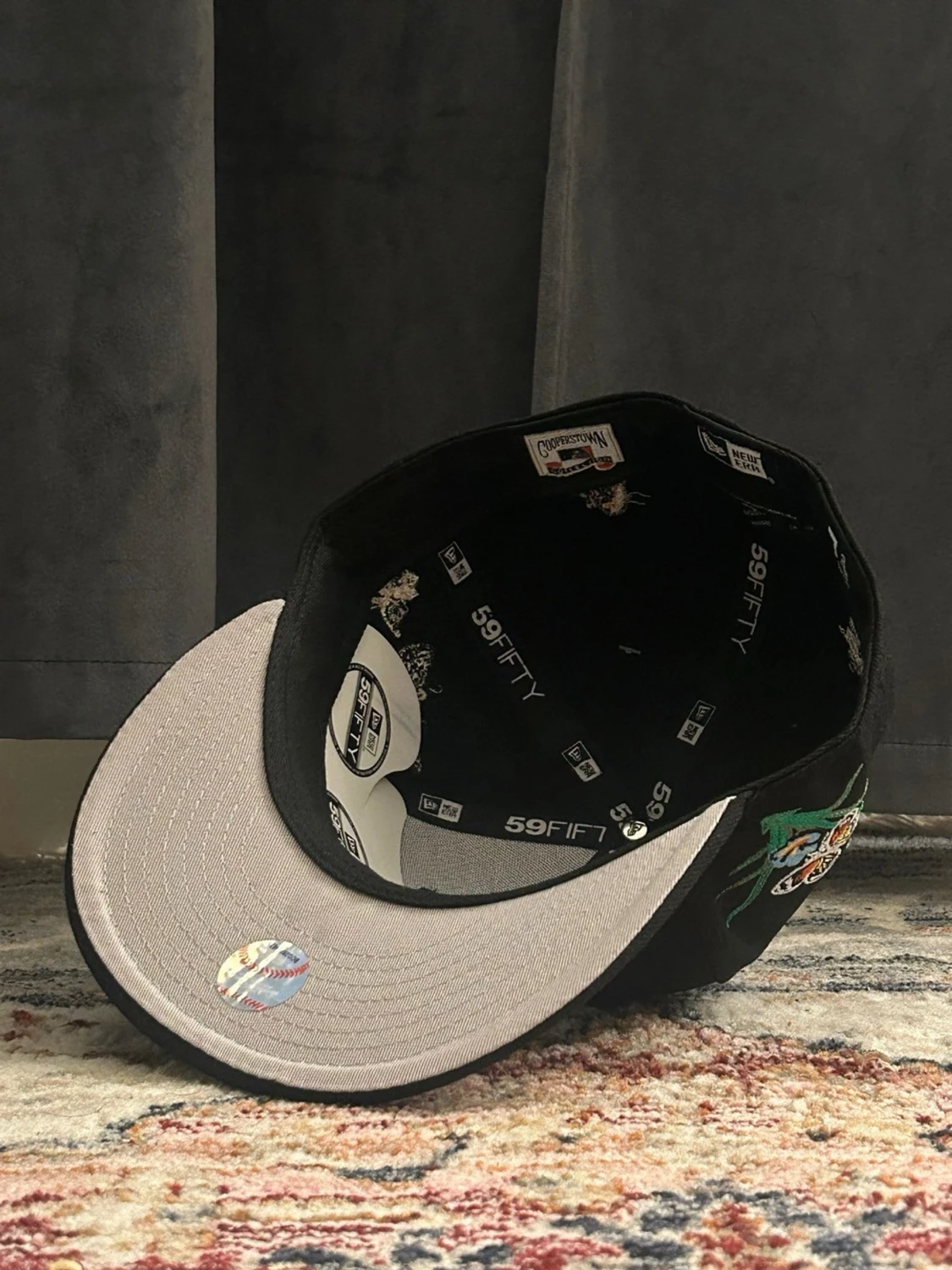 Svart White Sox keps med broderier - 3