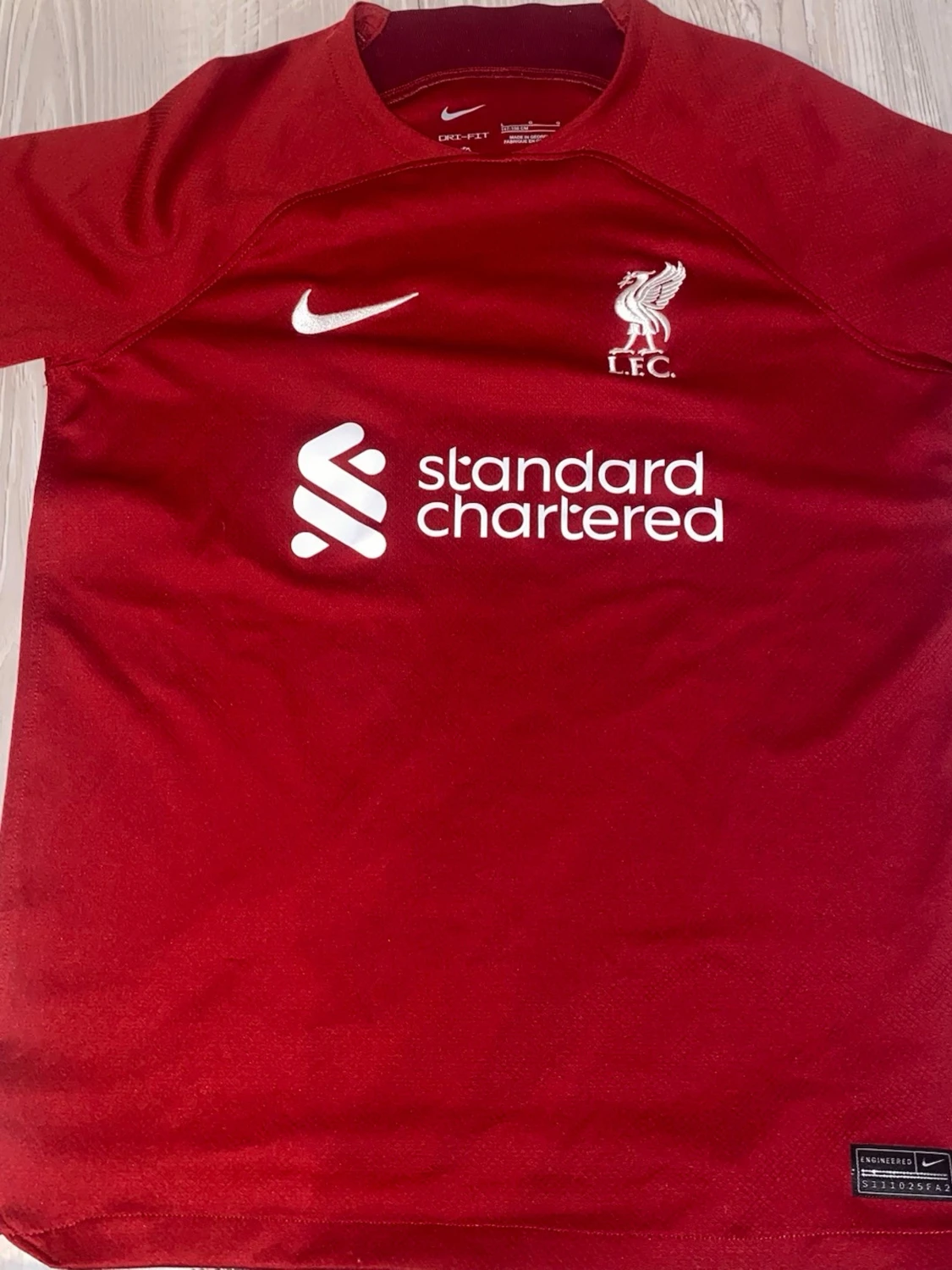 Liverpool matchtröja Nike röd
