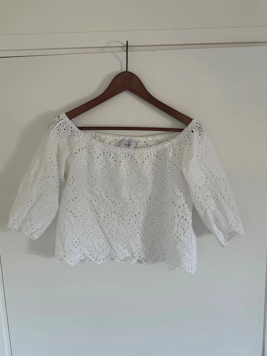 Vit blus