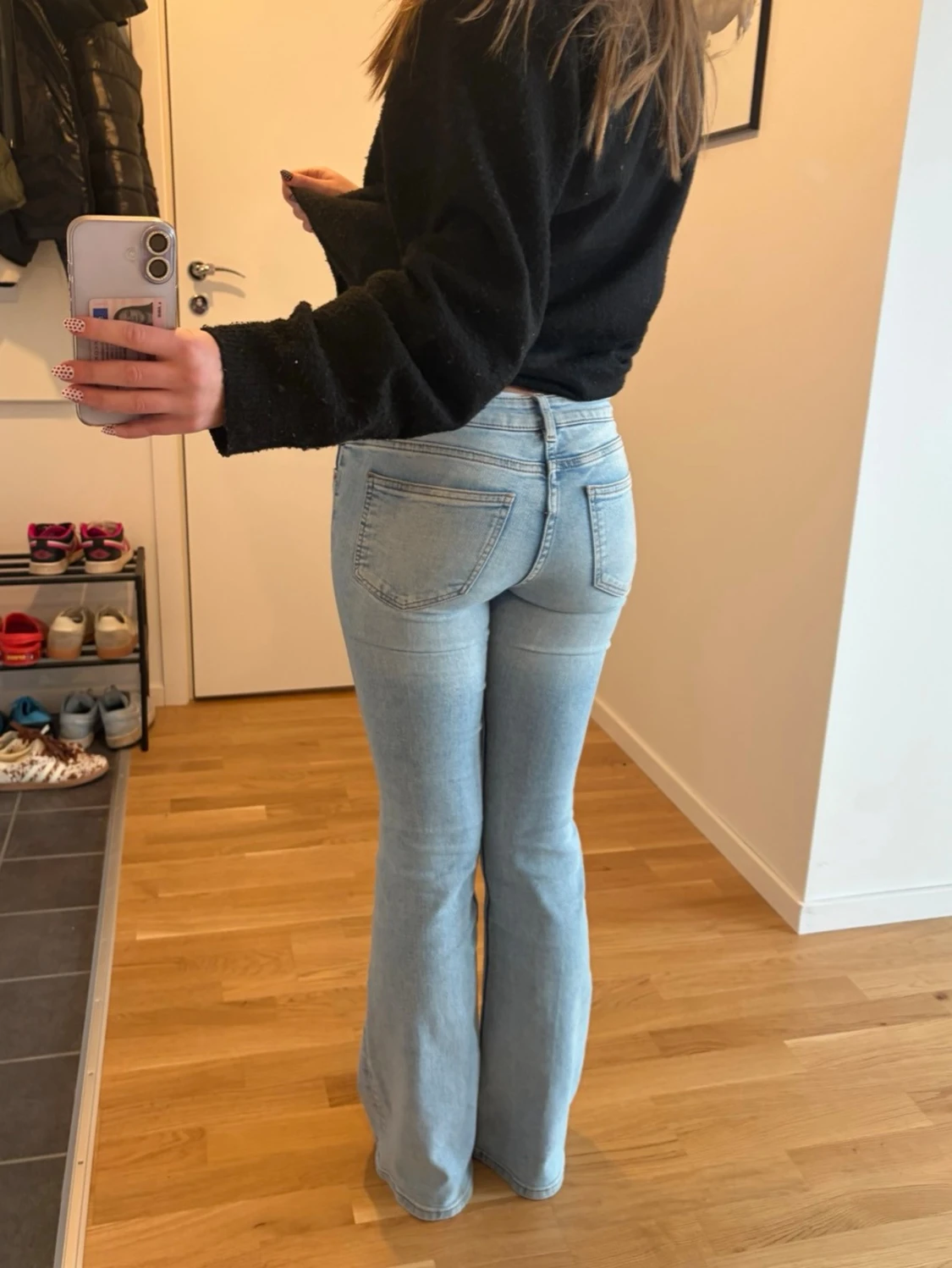 Low waist bootcut jeans  - 3