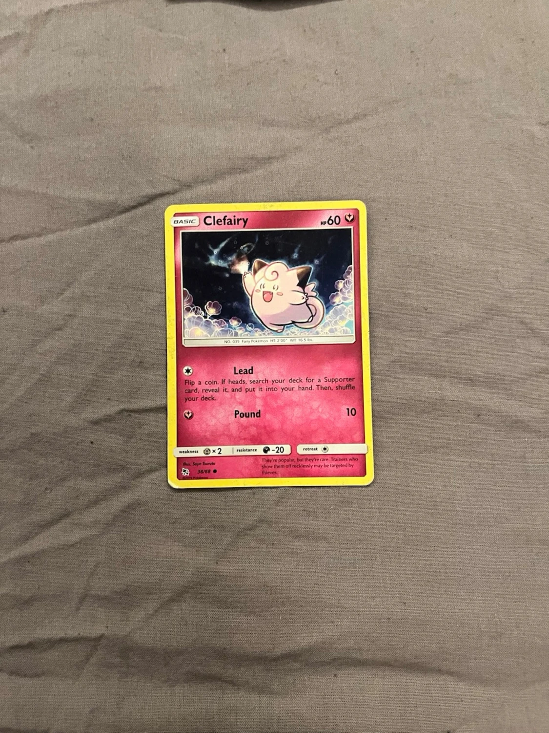 Pokémonkort Clefairy