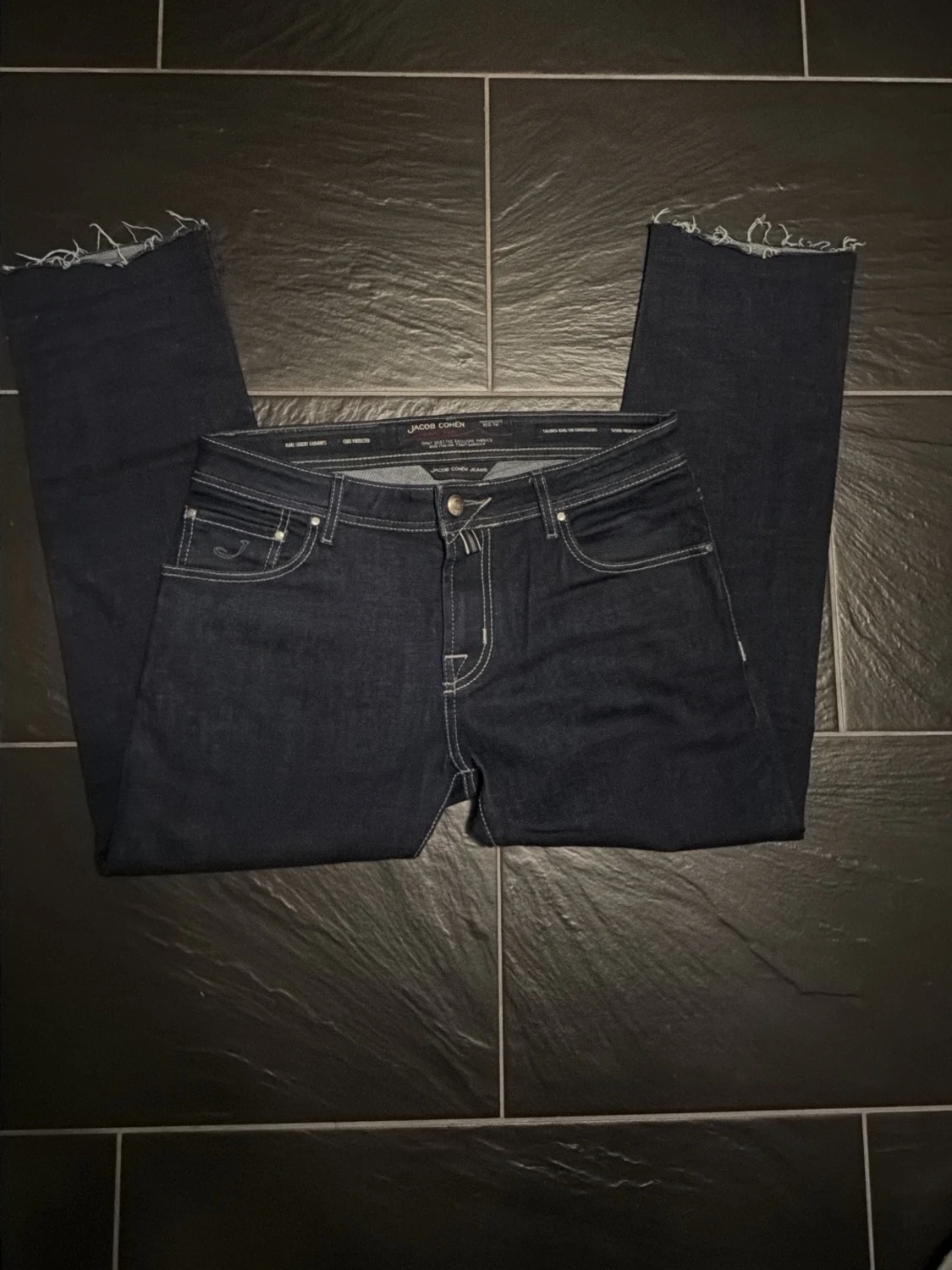 Mörkblå jeans Jacob Cohen Style 625 - 3