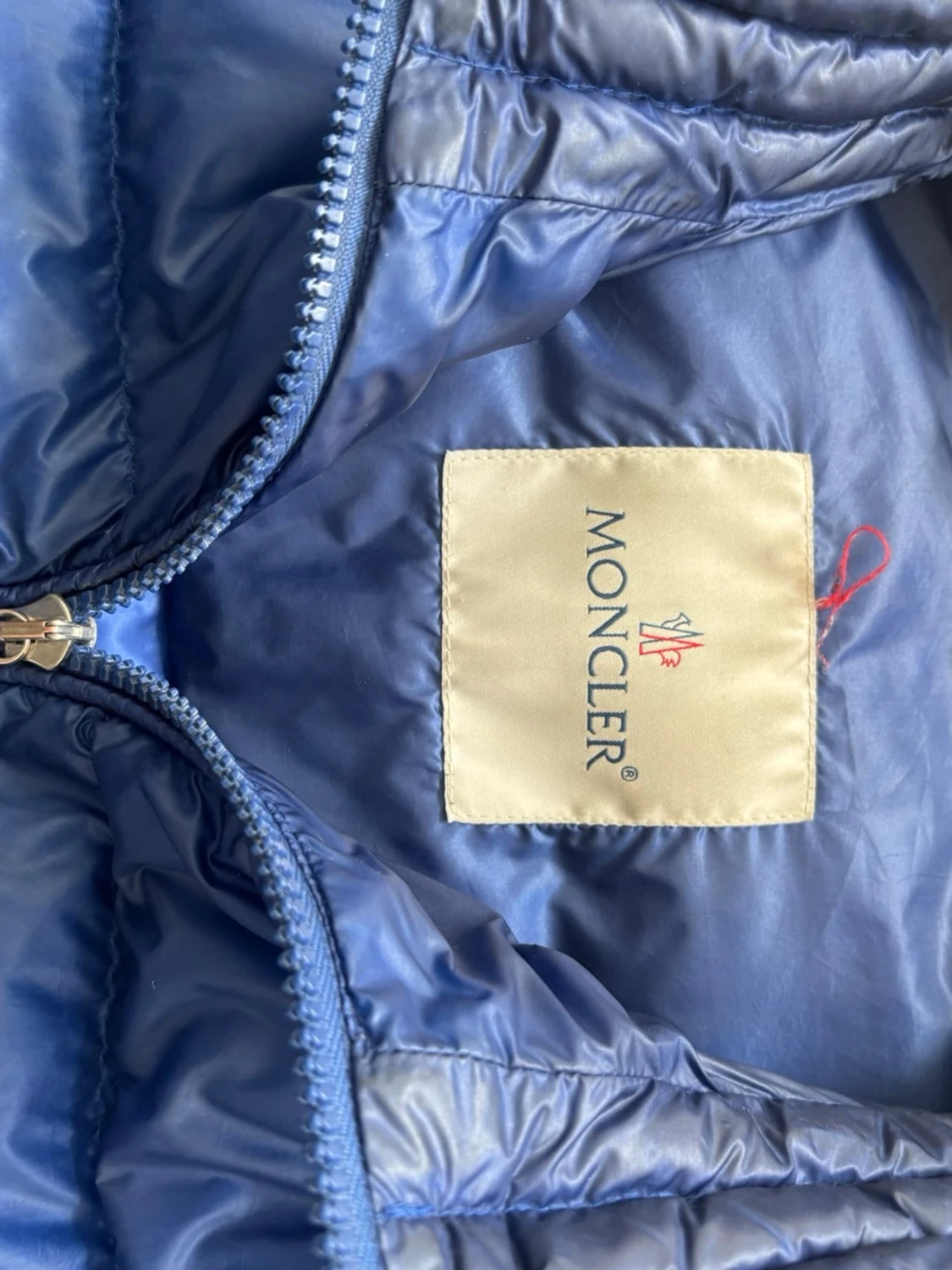 Moncler Agay Blå dunjacka (M) - 3
