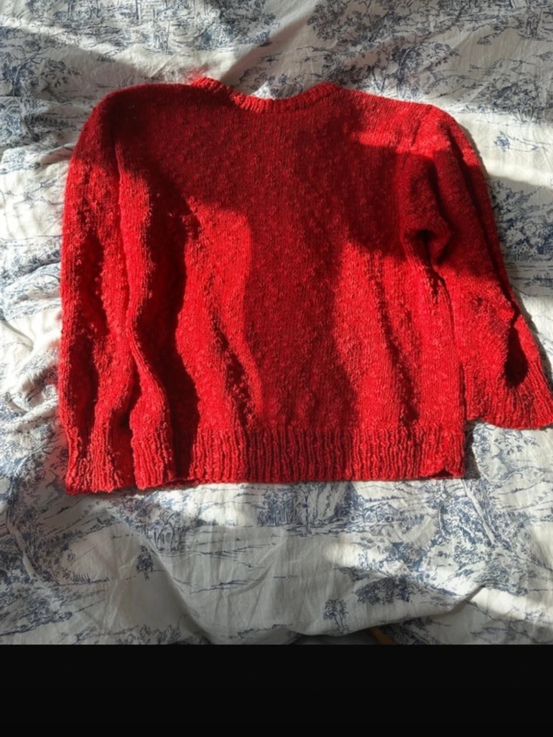 handstickad vintage pandatröja - 1