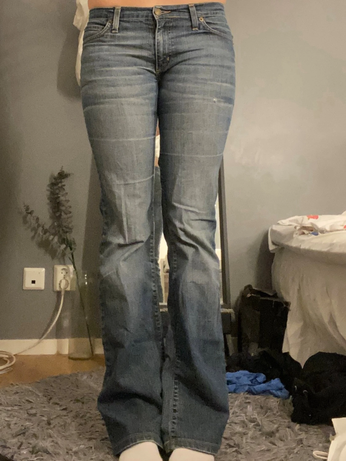 Low waist bootcut jeans 