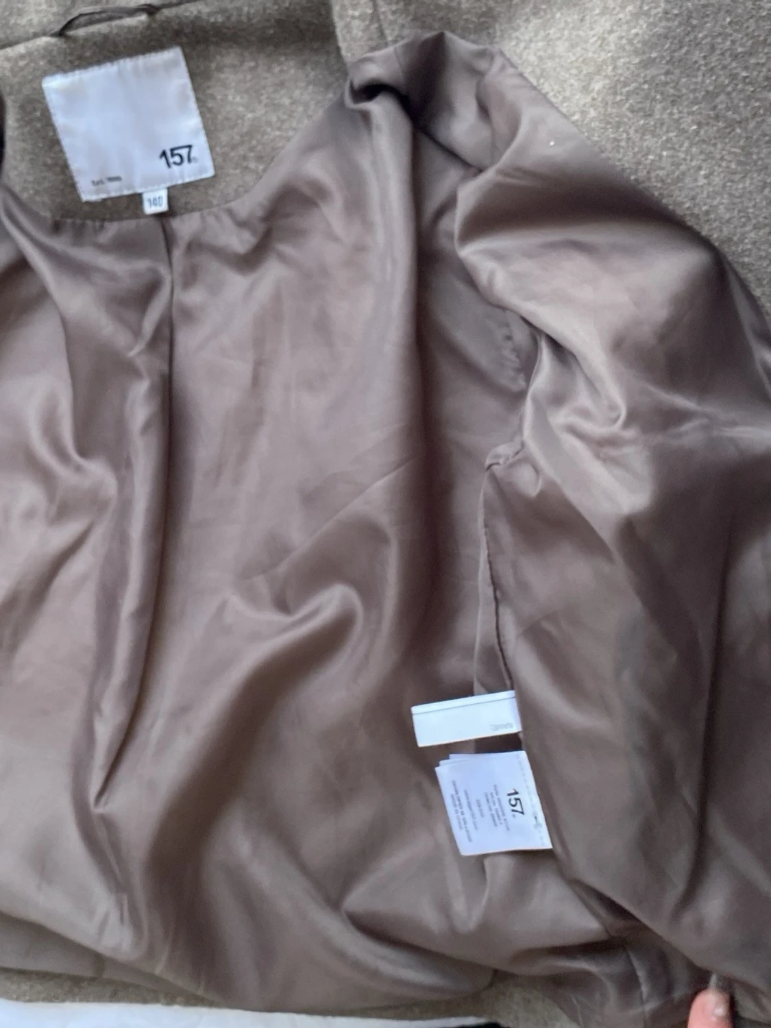 Ljus brun vår / höst jacka  - 3