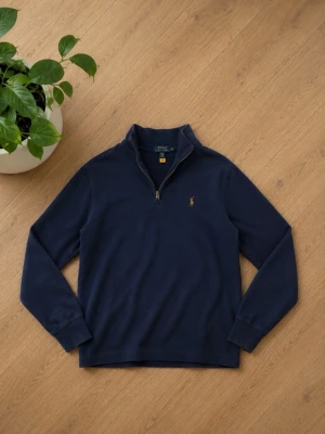 Mörkblå halvzip från Polo Ralph Lauren - Kolla min andra annons för mer information gör det här för fri frakt för er gratis 🆓 
