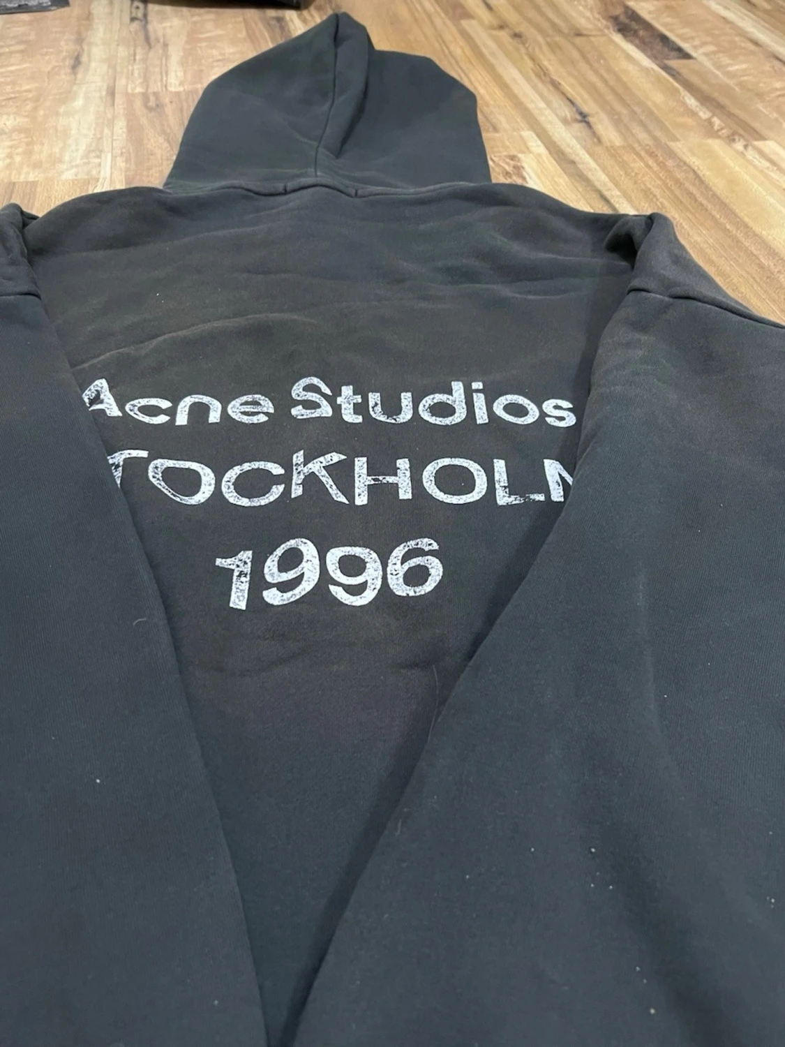 Acne Studios Hoodie Svart - 1