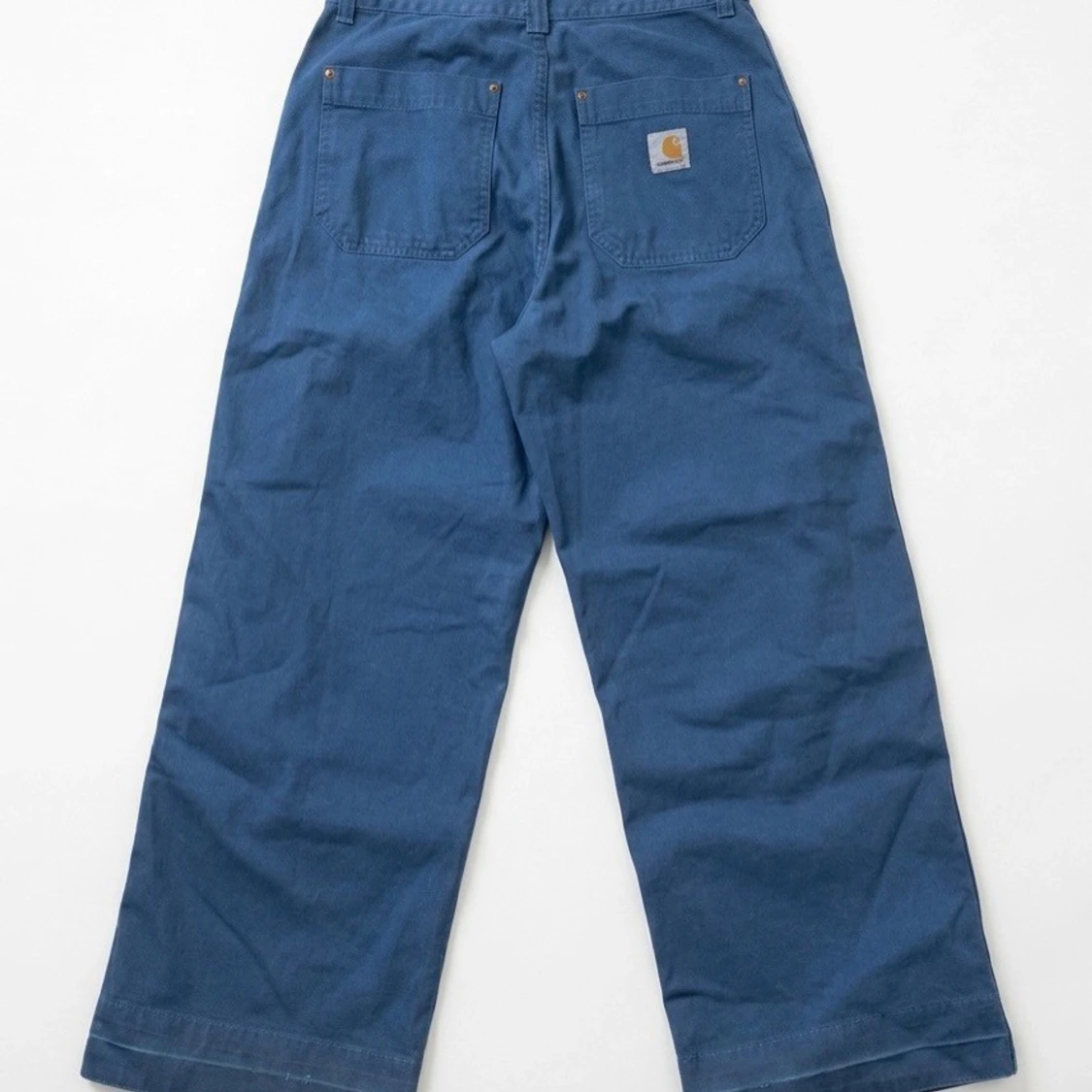 Blåa raka jeans från Carhartt
