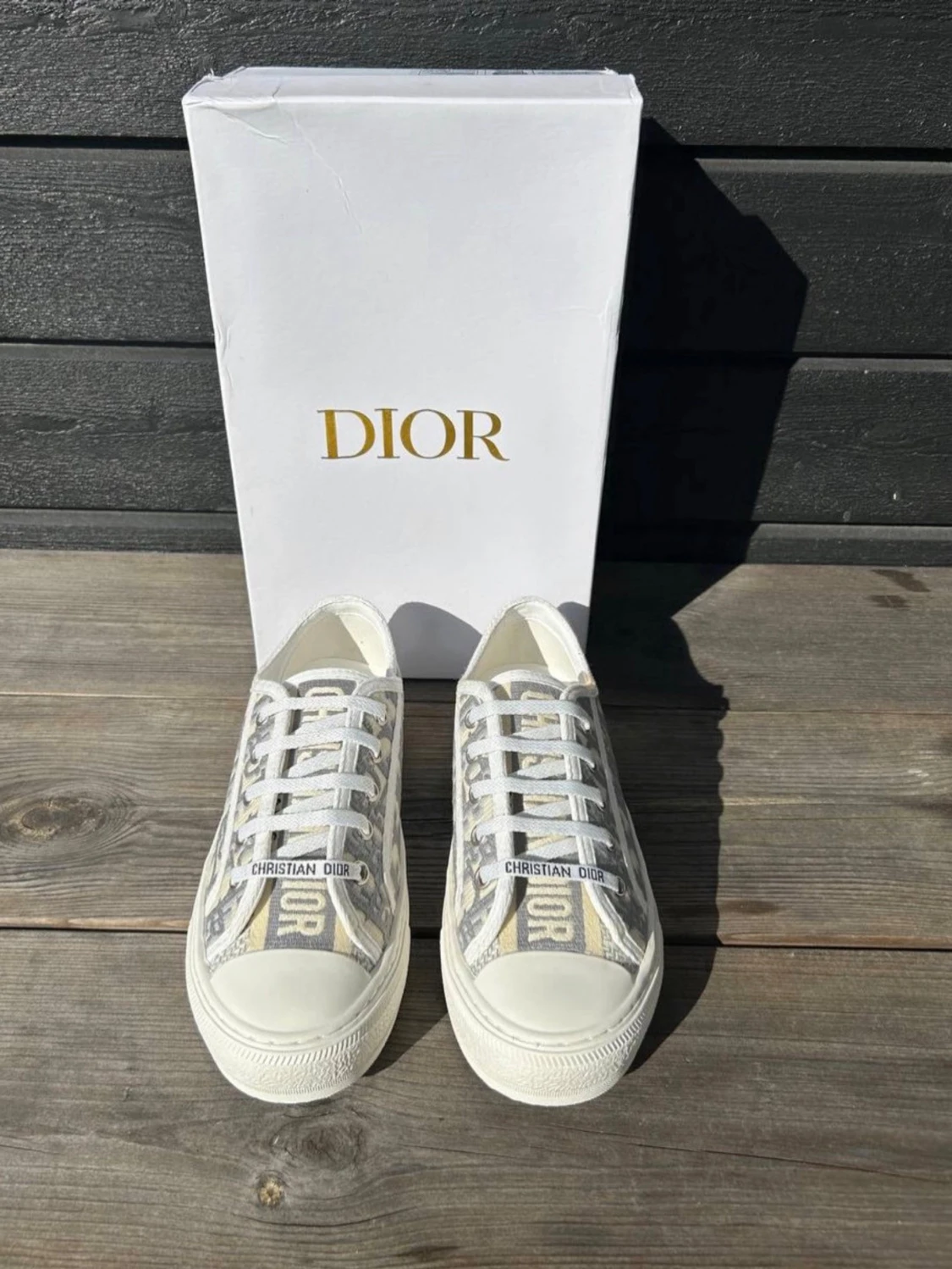 Dior sneakers med monogrammönster - 1