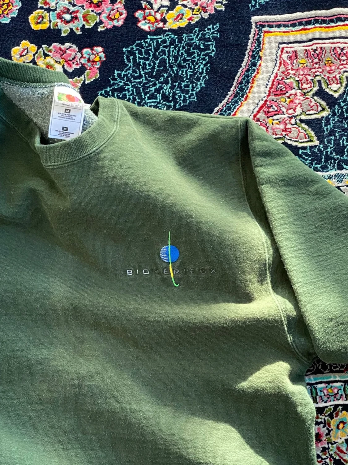 Grön sweatshirt från Fruit of the Loom - 2