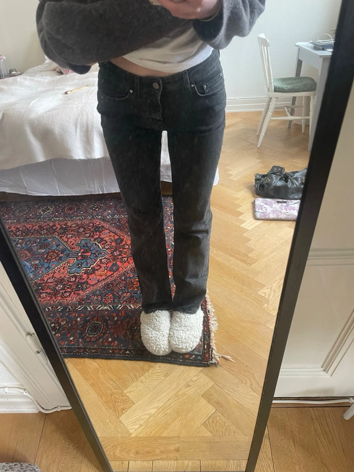 Svarta jeans 