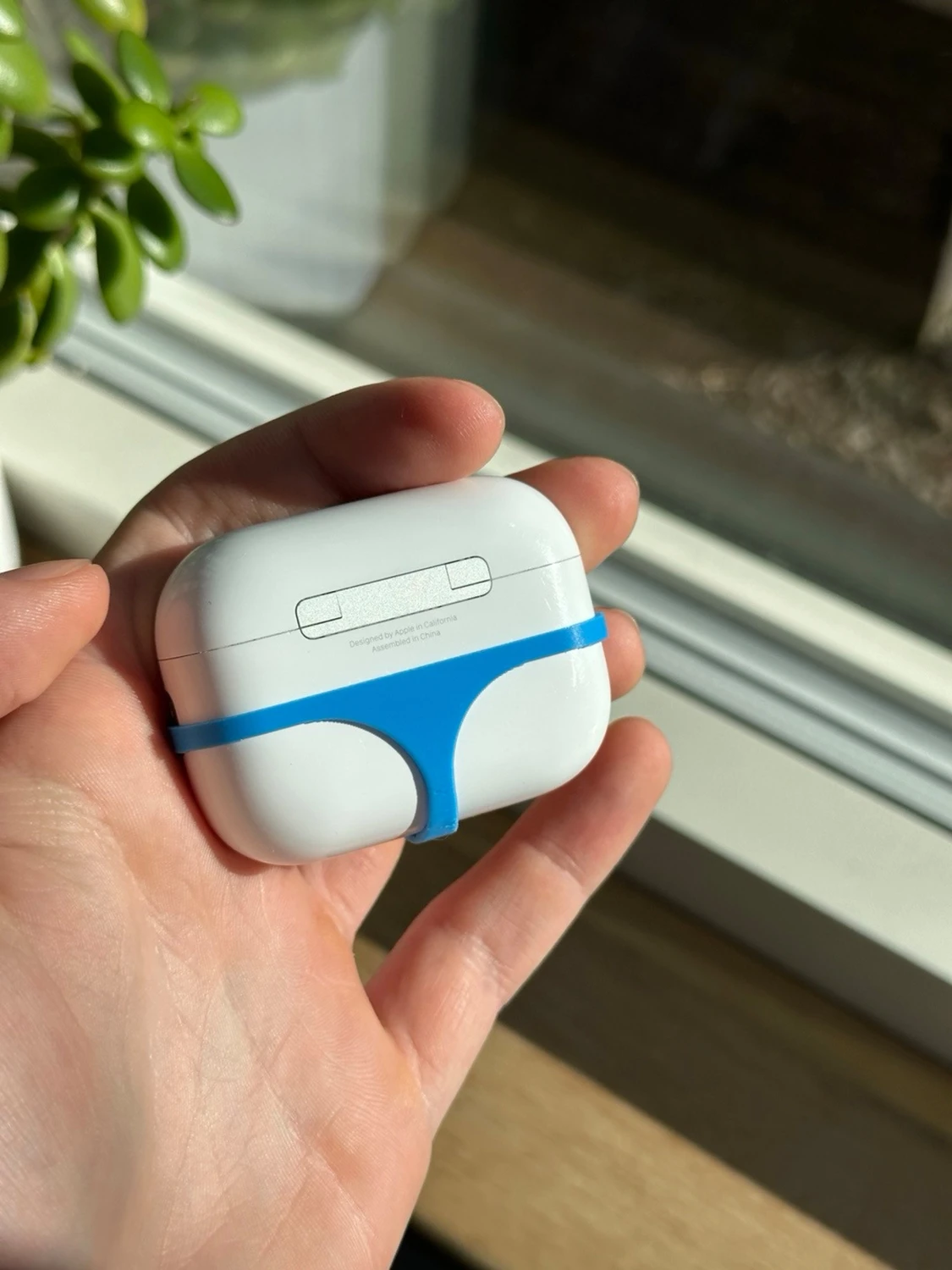 Blått String-fodral – AirPods Pro 3 - 2