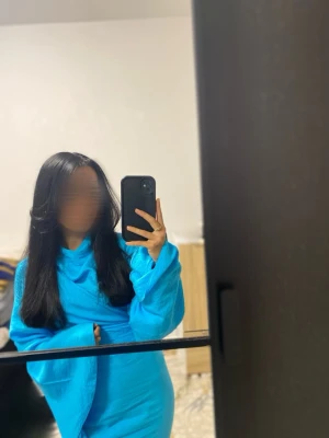 Klänning - Asos - Klänning från Asos. Turkos. Inga skador eller defekter. Använd 1 gång. 