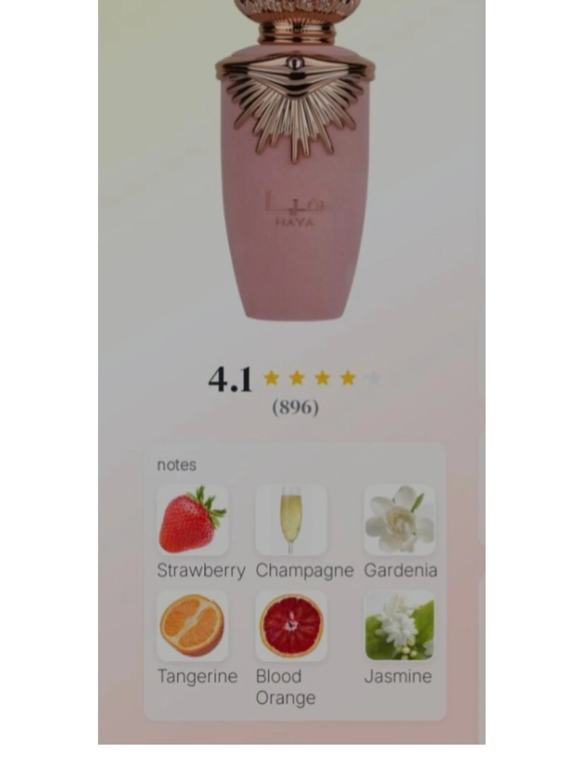 Haya Parfym med lyxig design - 1