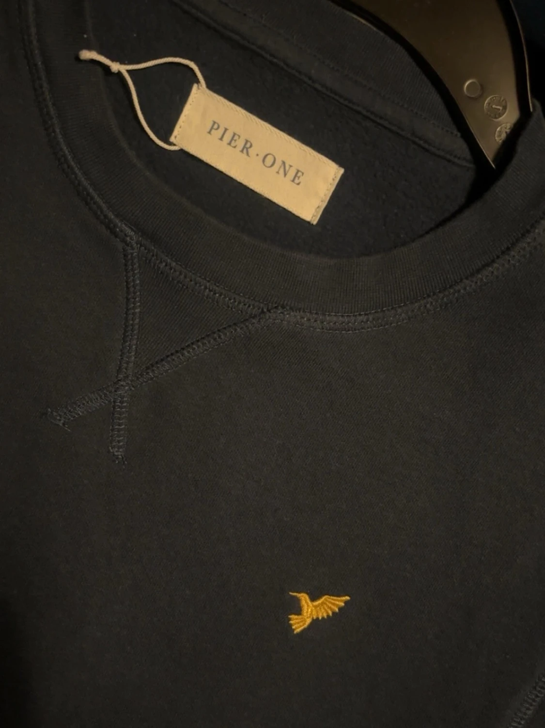 Mörkblå sweatshirt från Pier One