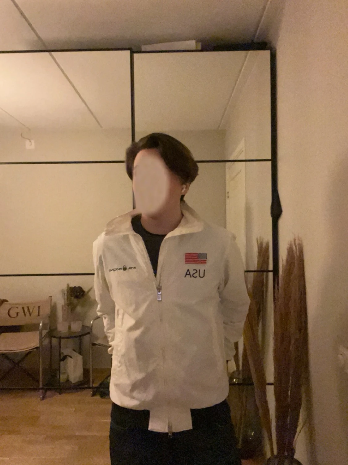 Vit Sail Racing Jack från USA