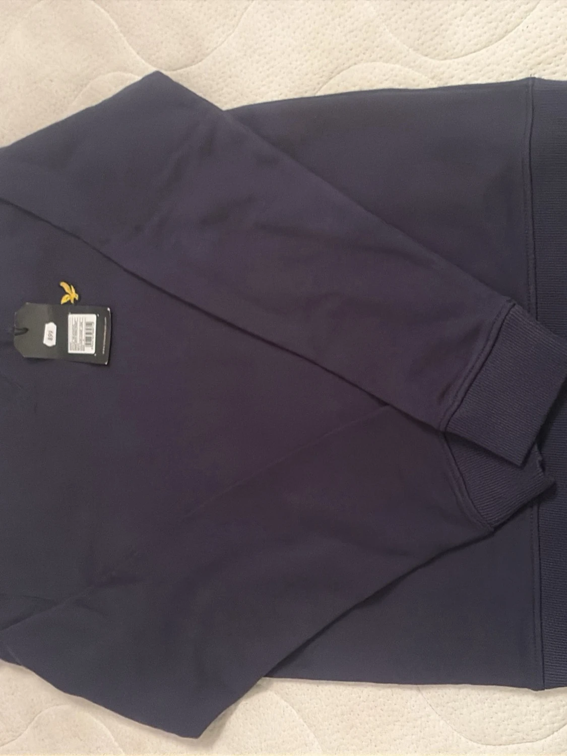 Marinblå sweatshirt från Lyle & Scott - 1