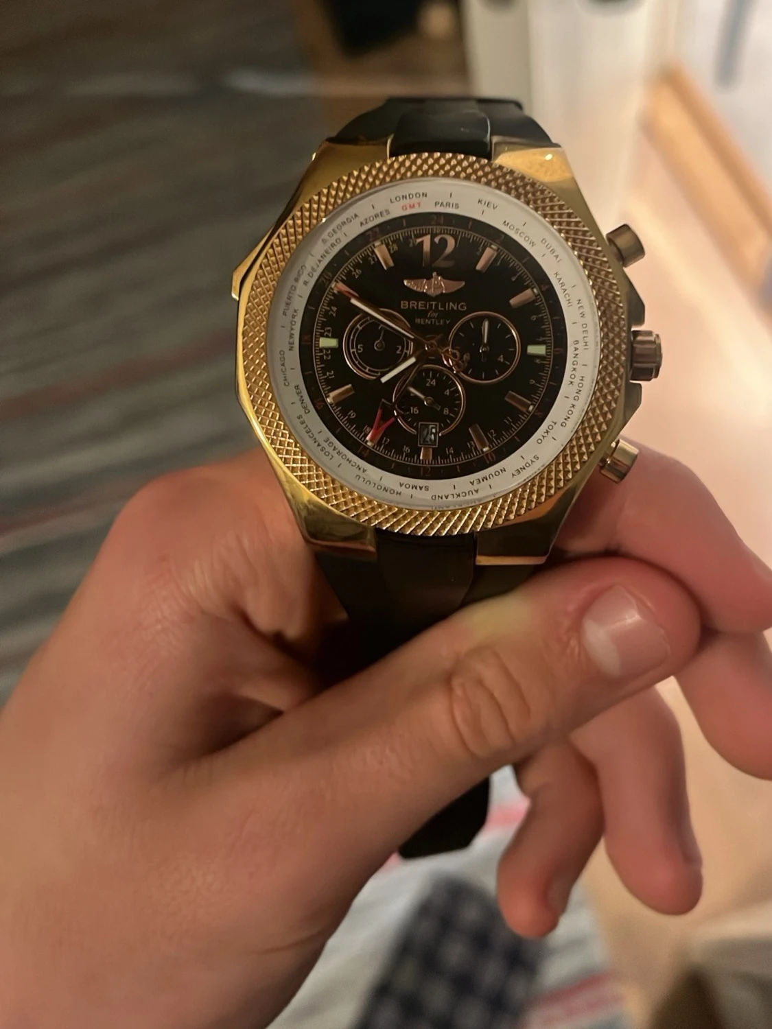 Breitling Bentley Special Edition klocka, utan box och kvitto