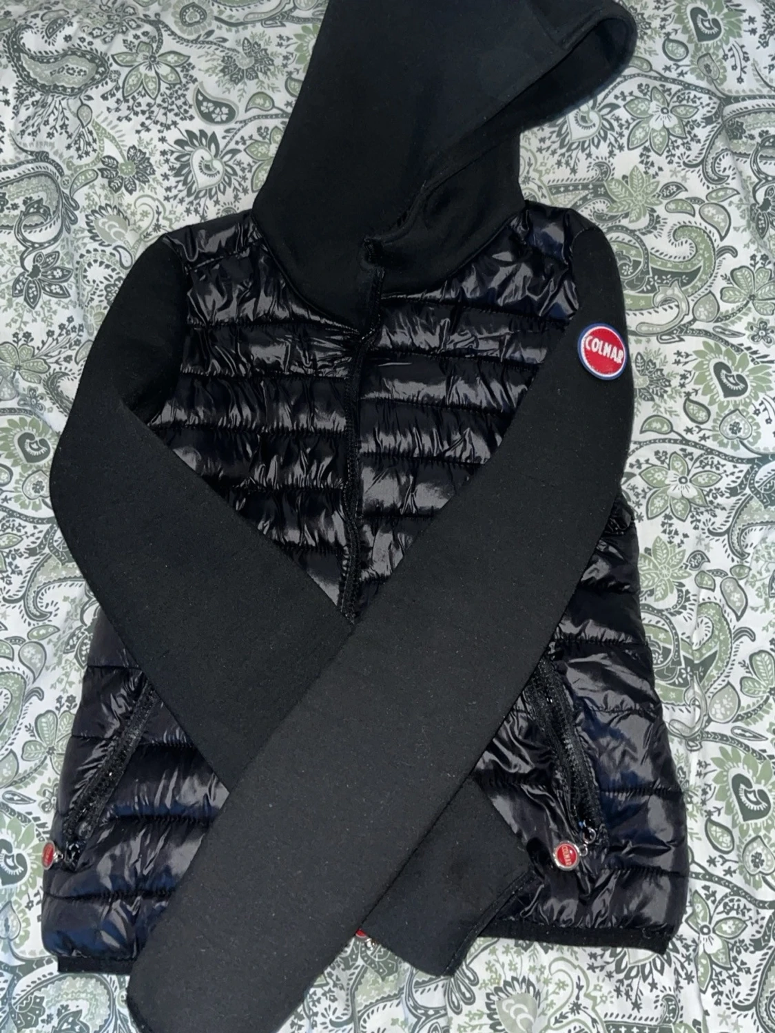 Svart pufferjacka från Colmar BYTE GÅR OCKSÅ