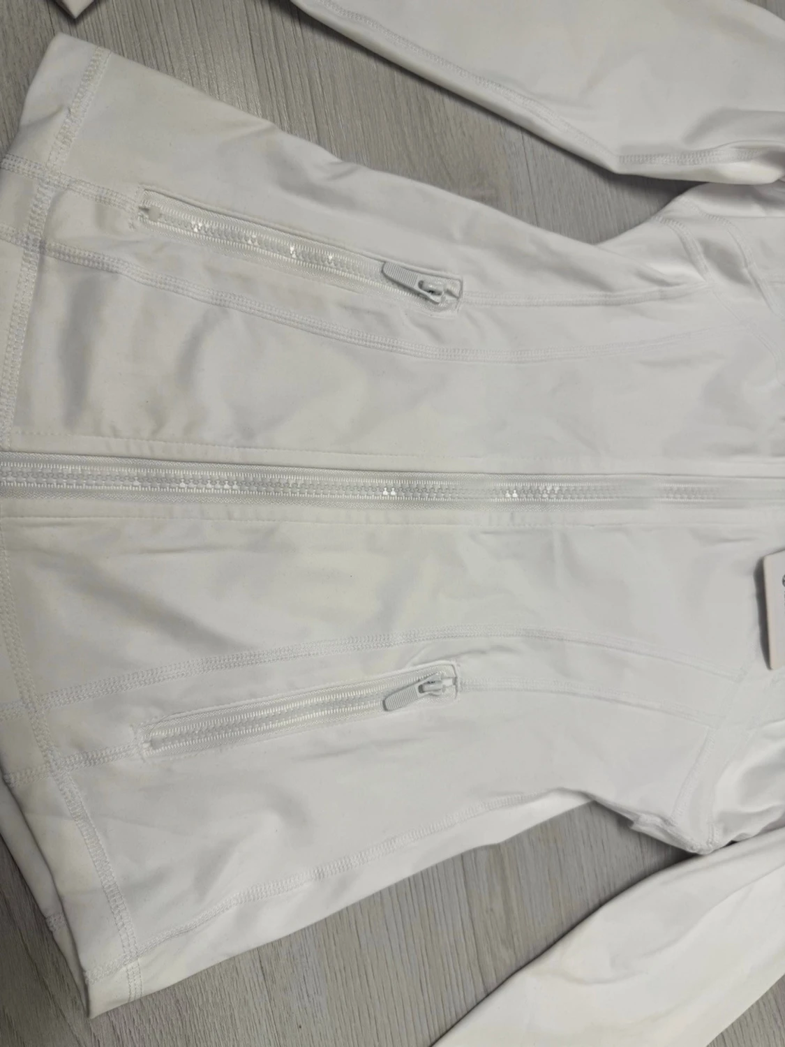 Vit zip-kofta från Lululemon - 5