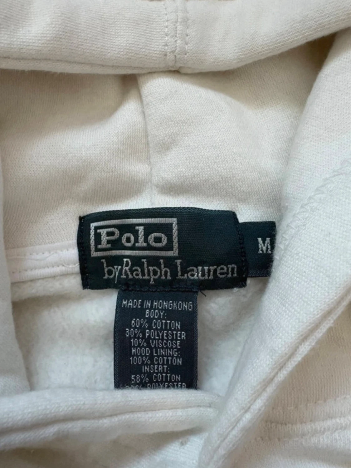 Vit hoodie Polo Bear Ralph Lauren - 2