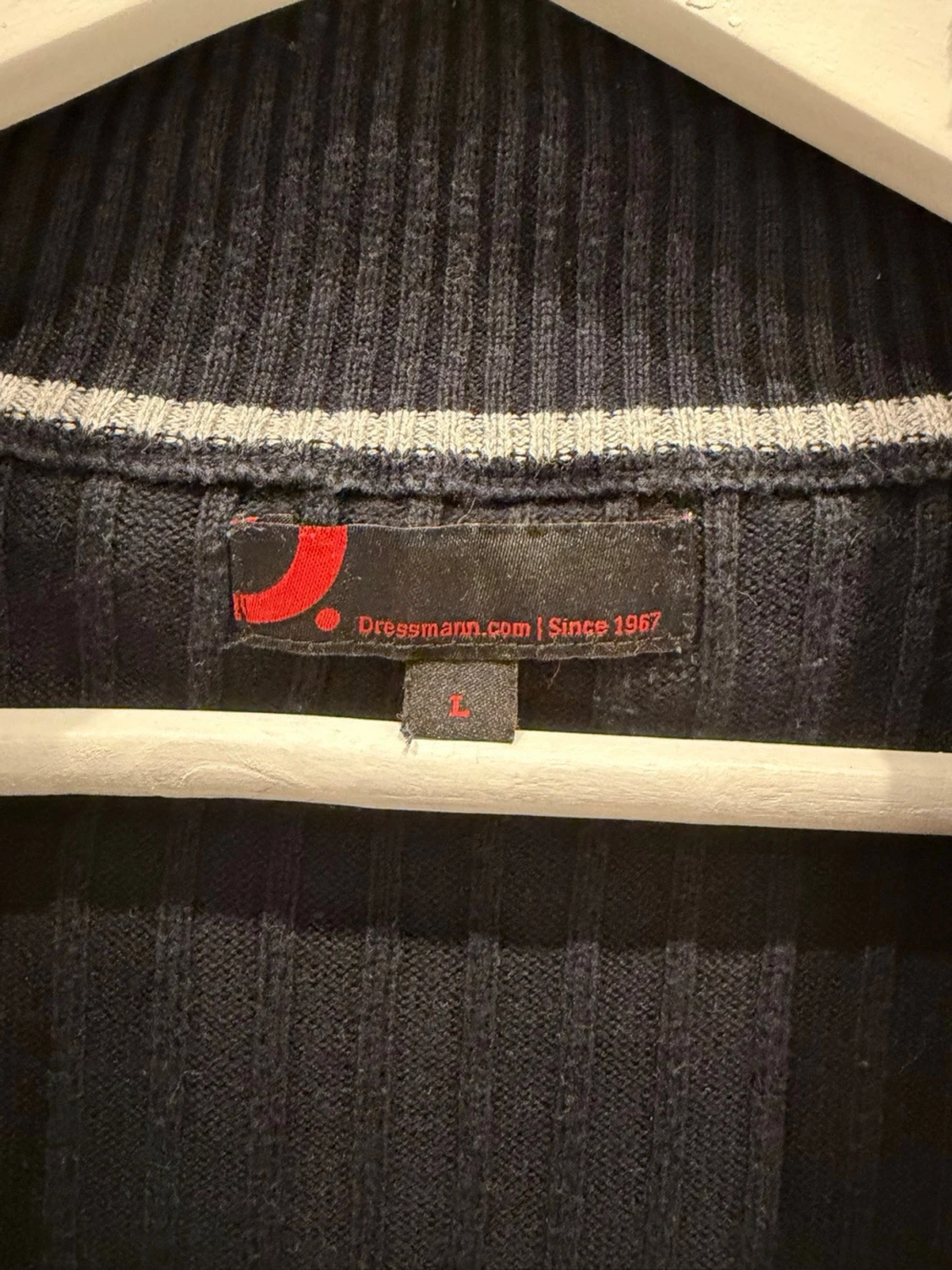 Ribbad hel zip från Dressman - 2