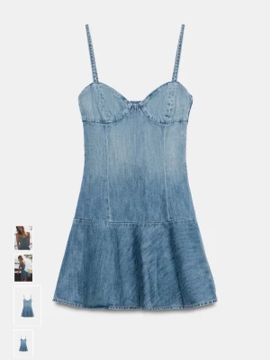 Blå miniklänning - Säljer denna supeeersöta jeansklänning som är helt ny med lappen kvar 😍😍😍