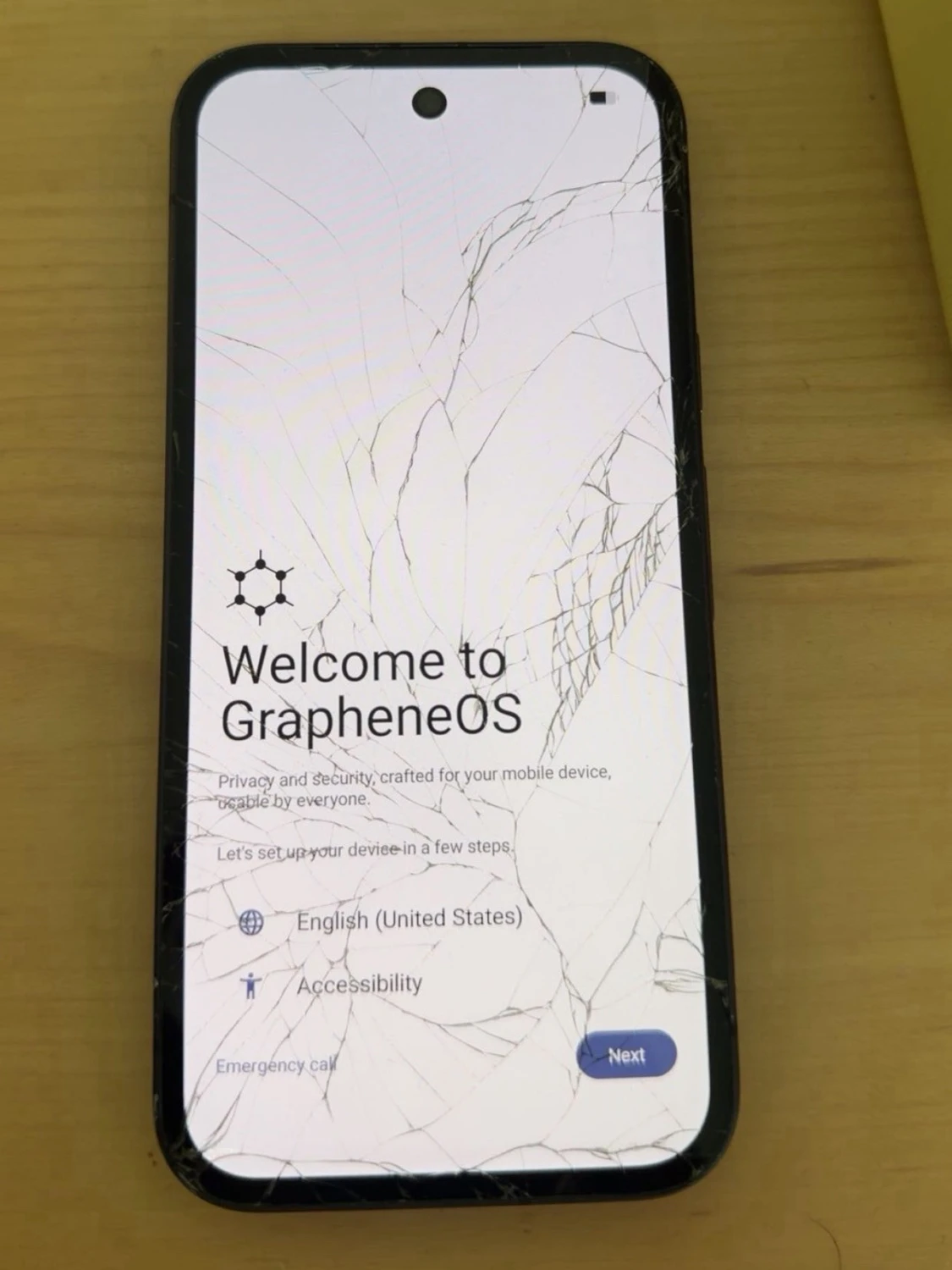 Svart Google Pixel Android-telefon - 1