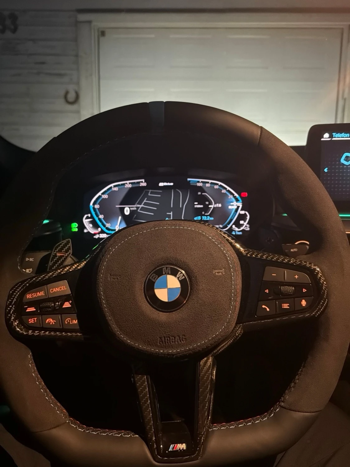 BMW M sport ratt med multifunktion