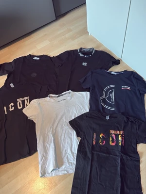 6 st t shirts - Alla ingår i ett köp, om du önskar den nån enstaka kan vi kanske fixa nåt.