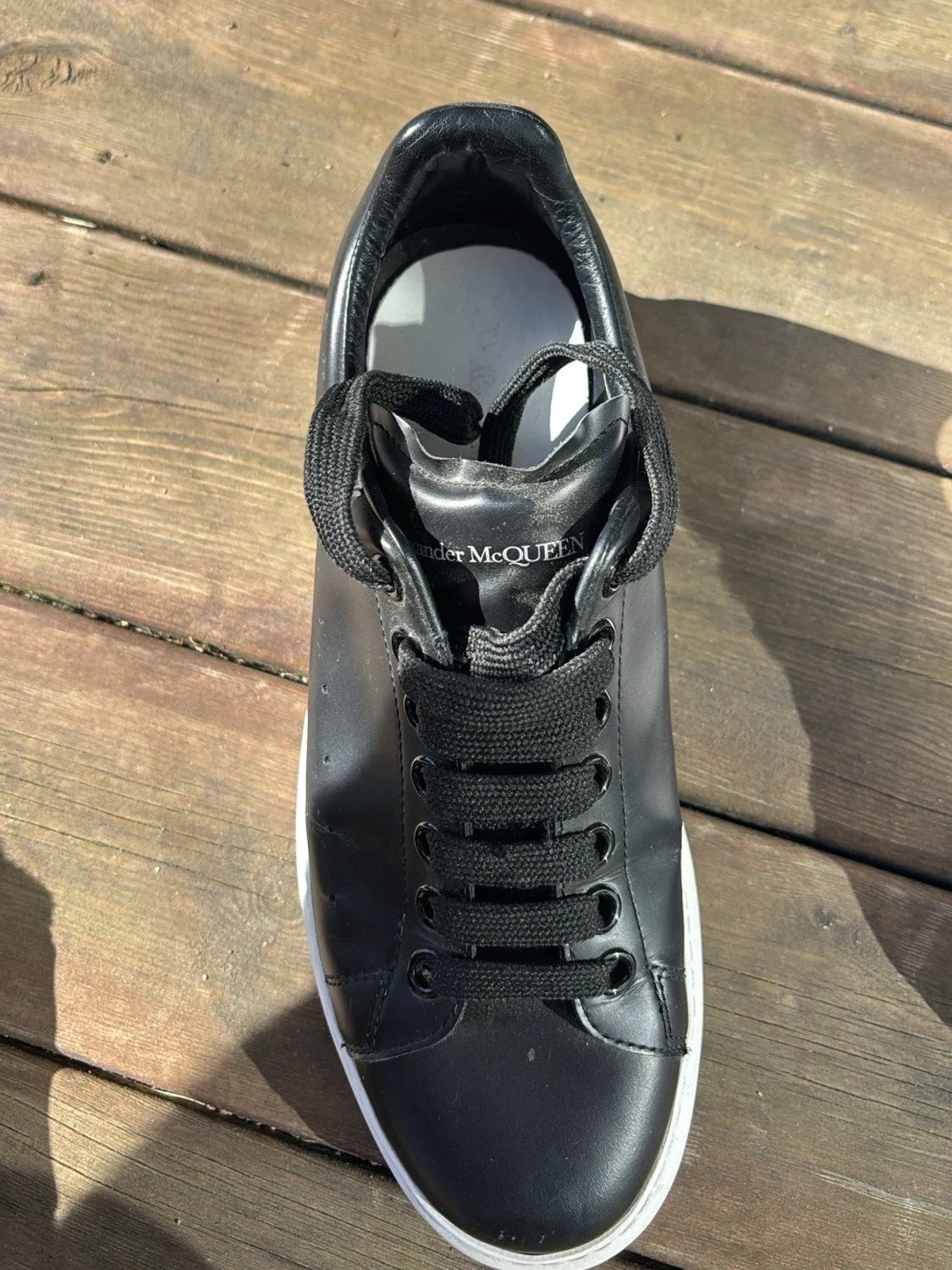 Svarta Alexander McQueen sneakers - 2