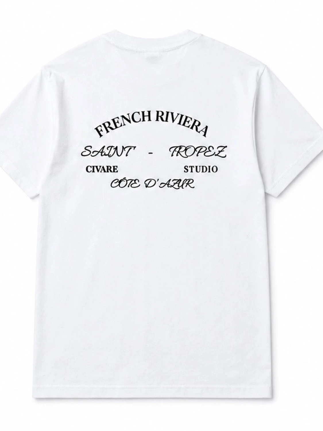 Vit t-shirt från Civare Studio