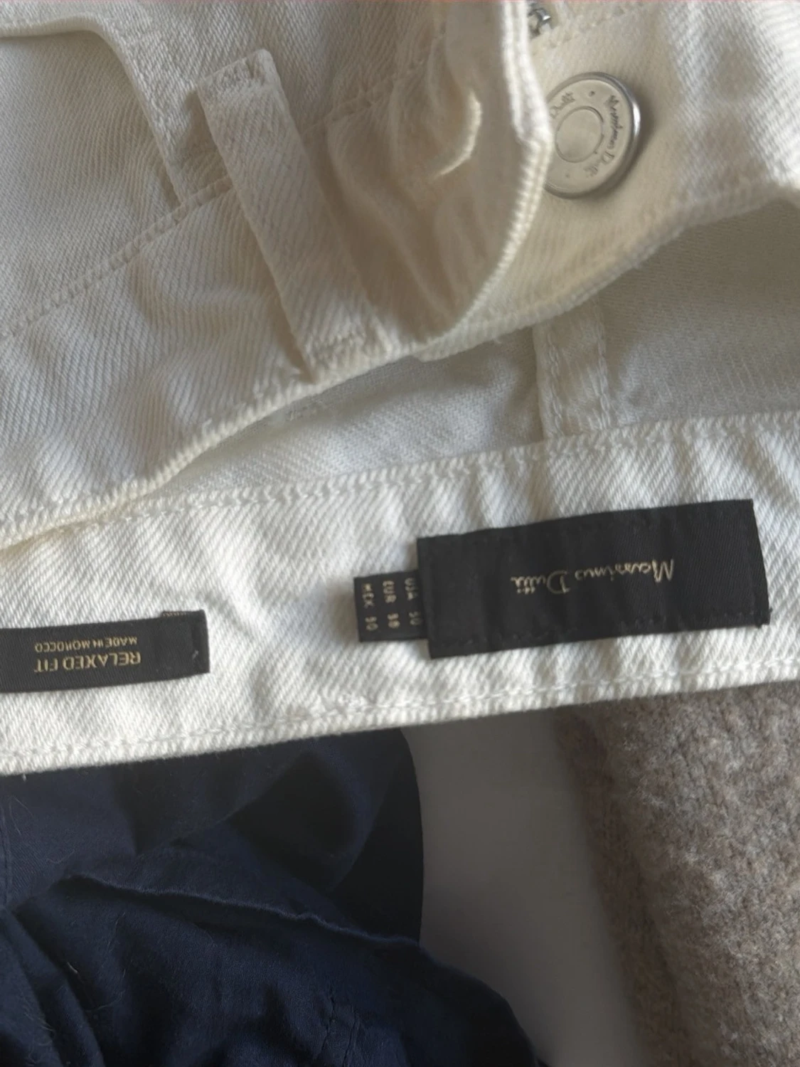 Vita raka jeans från massimo dutti - 2