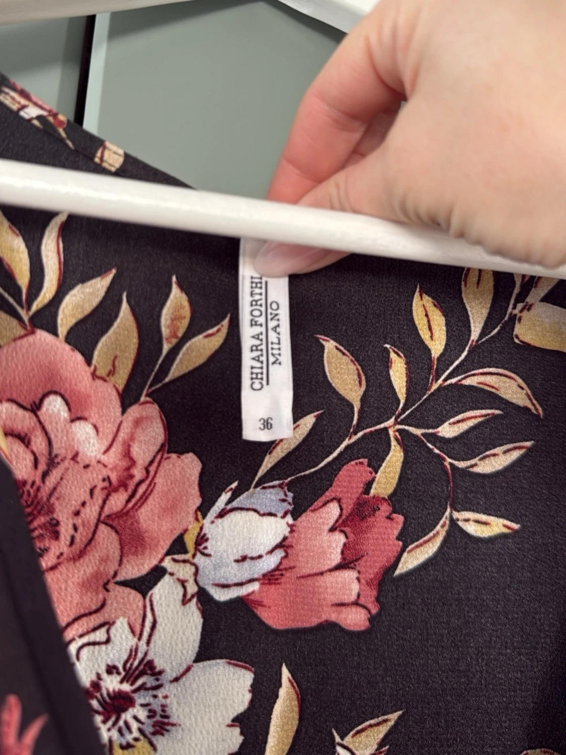 Blommig omlottklänning Chiara Forti - 1