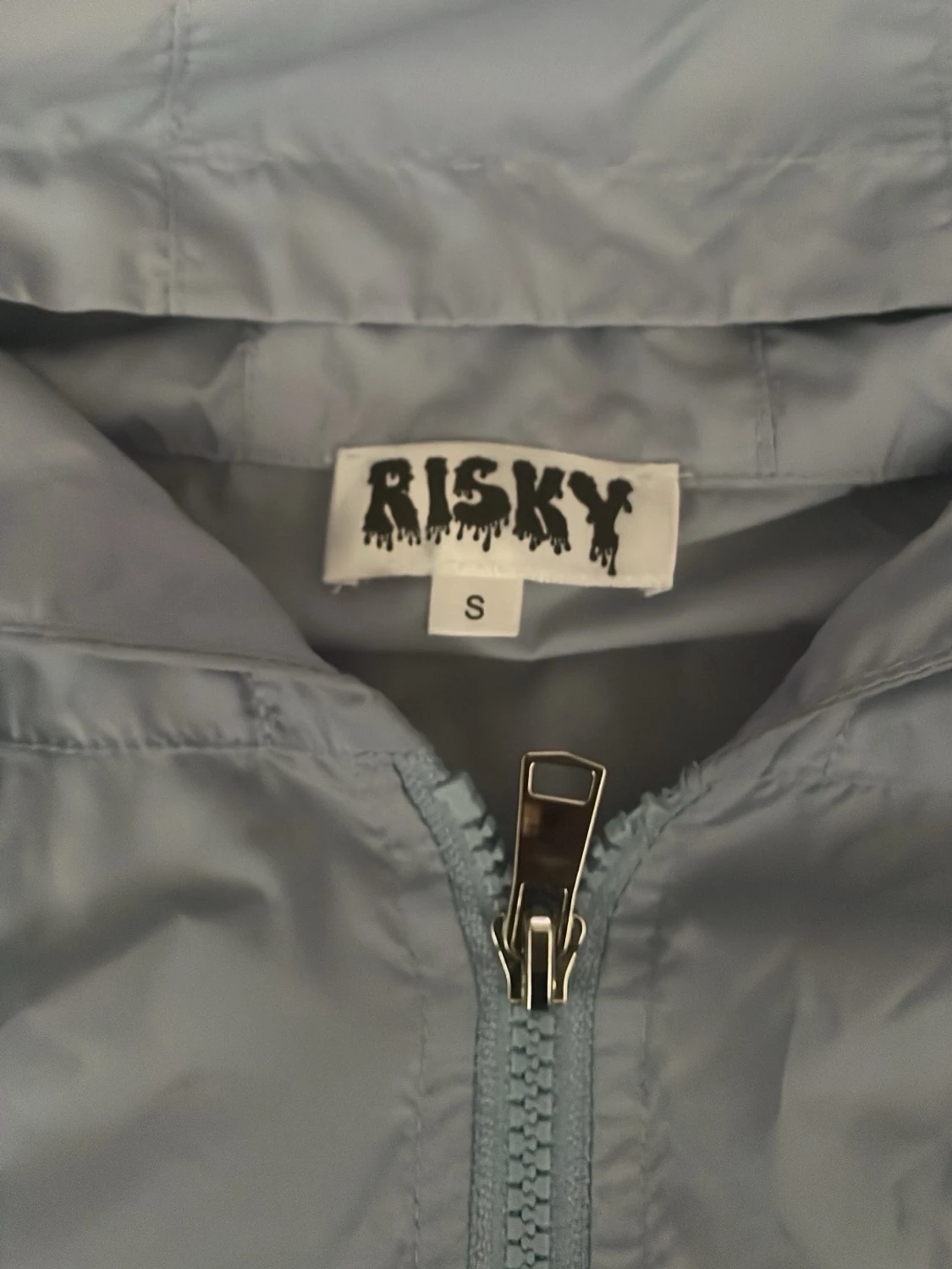 Ljusblå vindjacka från Risky - 1