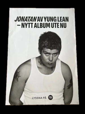 Yung Lean Jonatan album affisch - Yung Lean poster