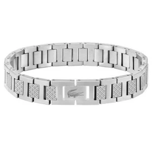 Silverfärgat armband från Lacoste - Stilrent armband i silverfärgat rostfritt stål från Lacoste. Helt ny!