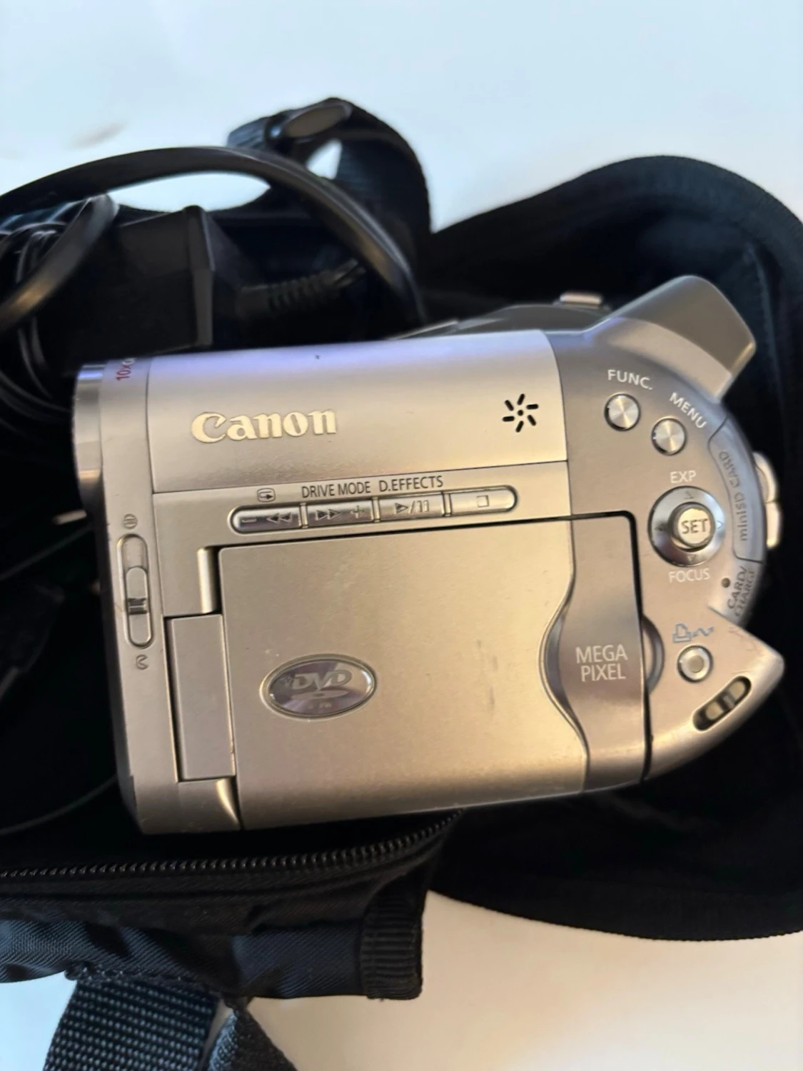 Canon DVD-videokamera silver