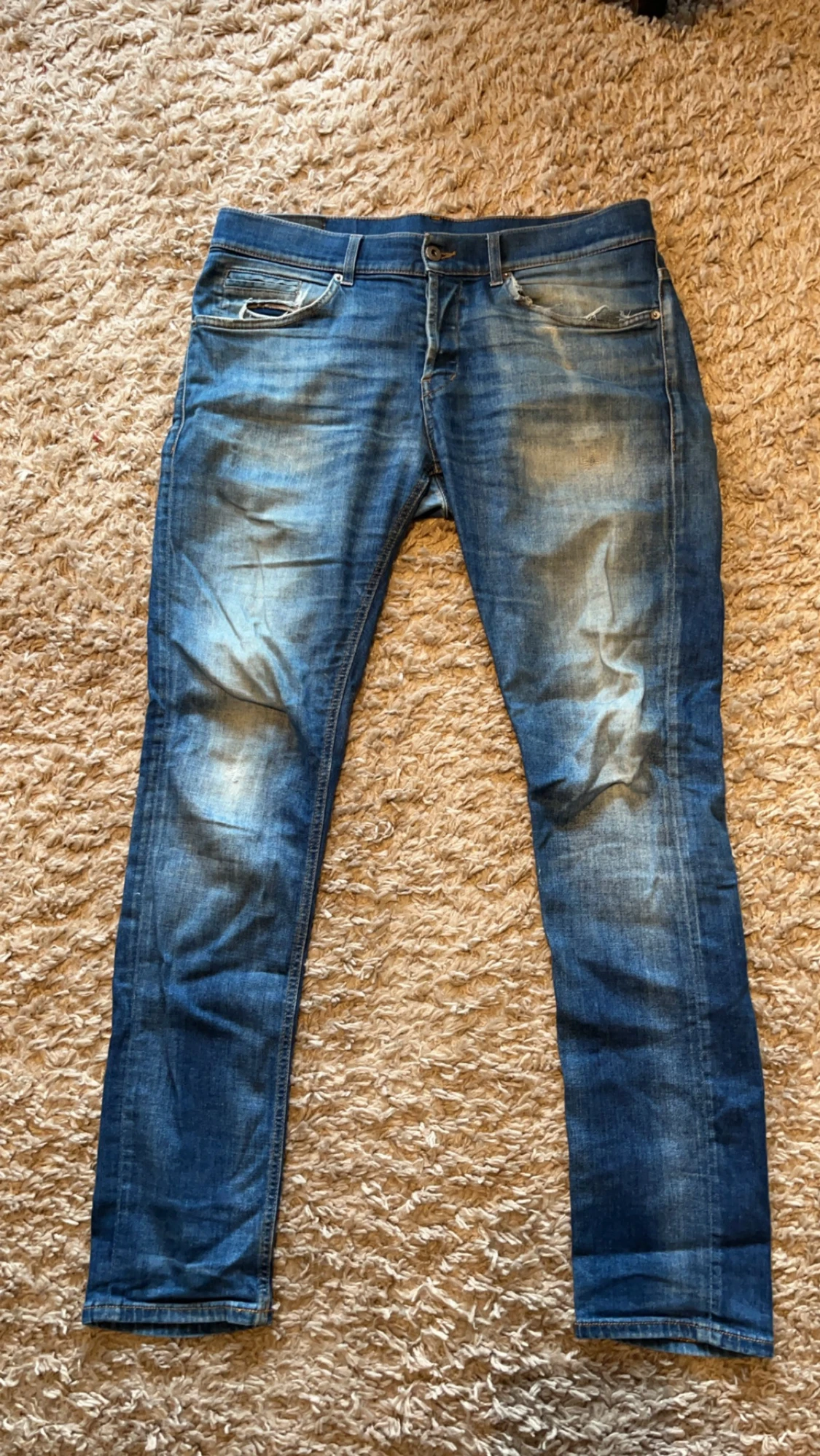 Blå jeans från Dondup