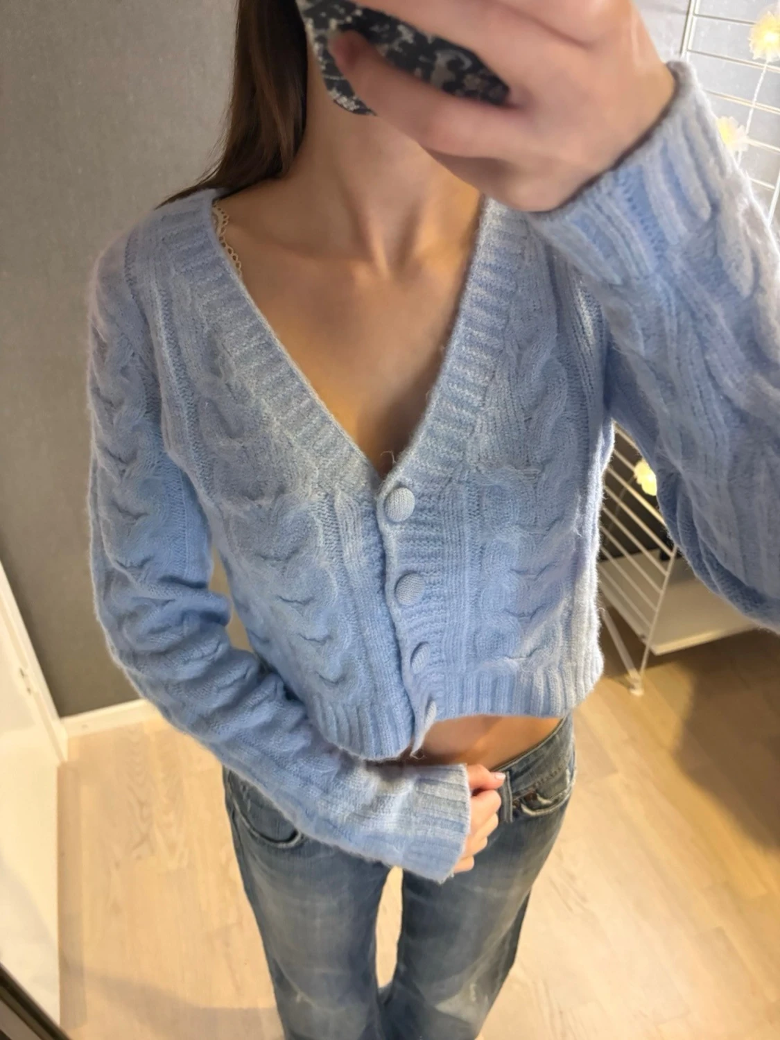 Två stycken stickade tröjor - klädpaket - 6