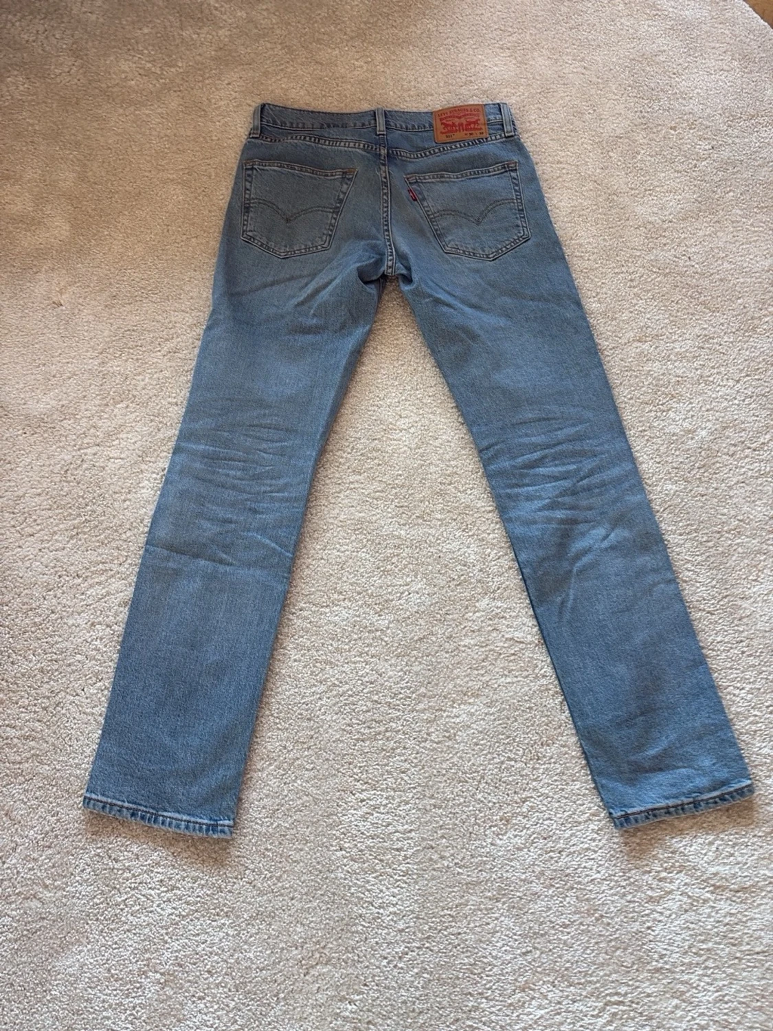 Ljusblå raka jeans från Levi's - 2