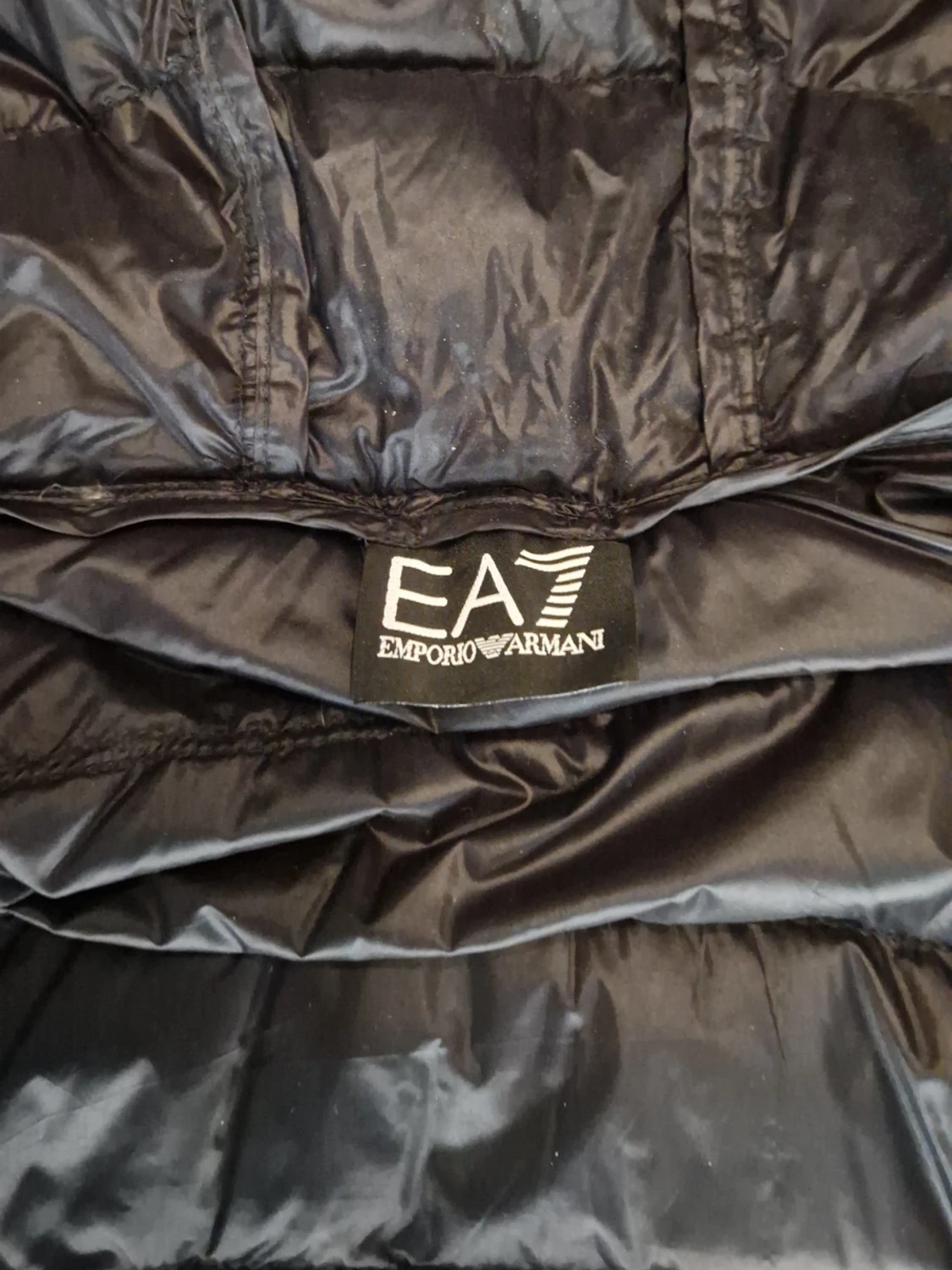 Svart pufferjacka från EA7 Emporio Armani - 2