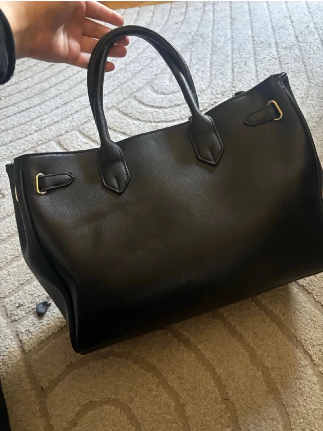 Svart handväska från Don Donna - 2