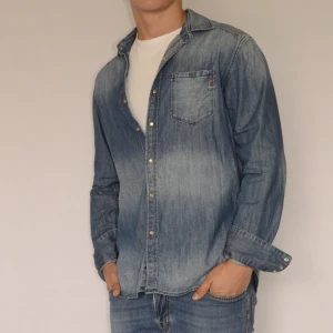 Replay Jeansskjorta  - REPLAY JEANSSKJORTA  Storlek L