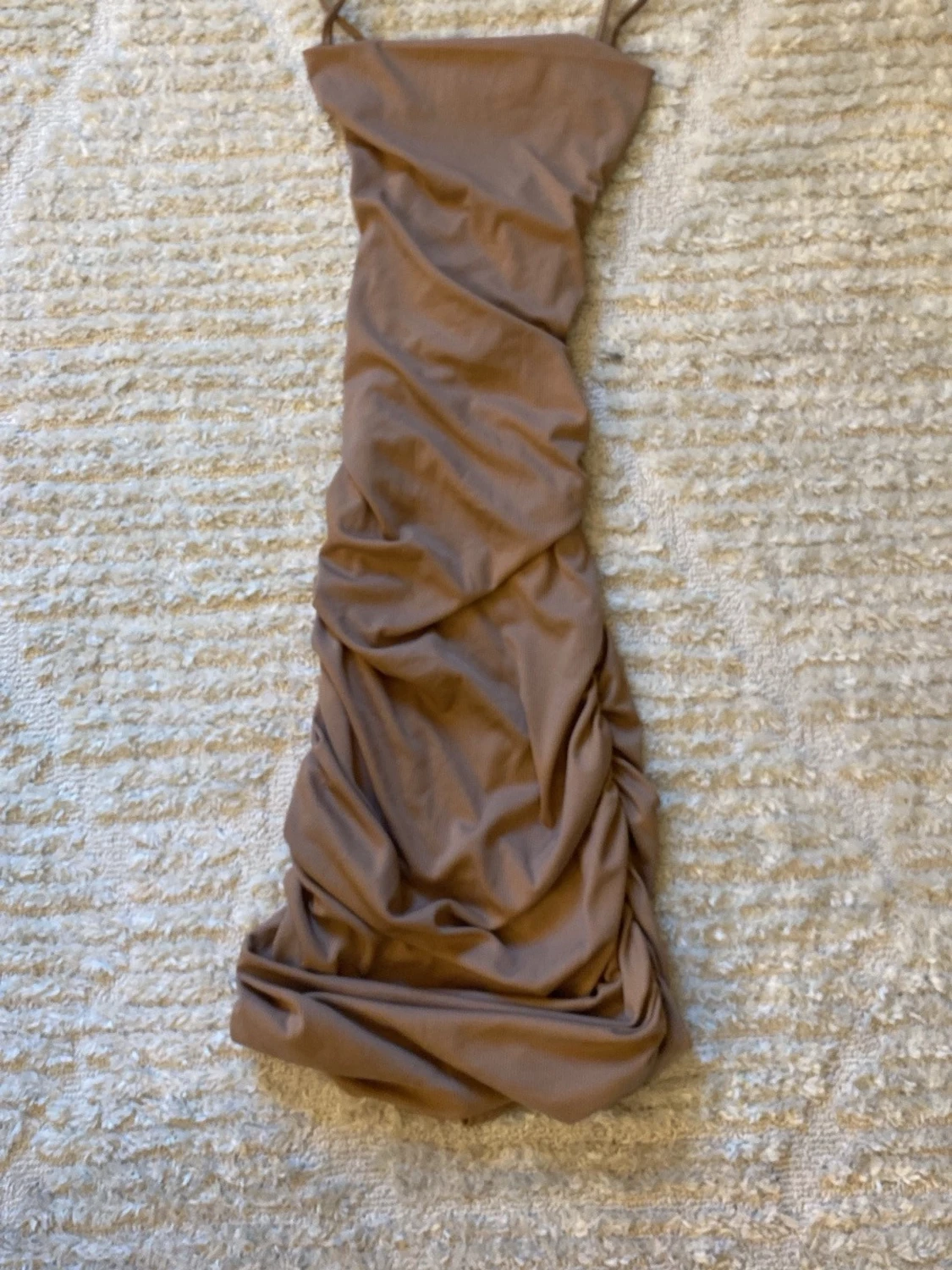Scrunched up klänning