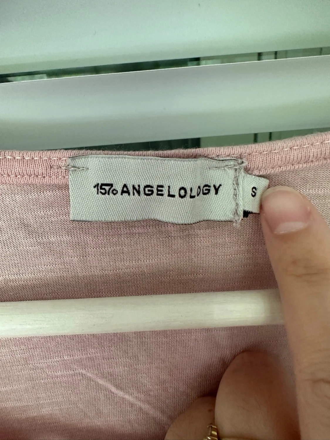 Ljusrosa blus från Angelology storlek: S - 1