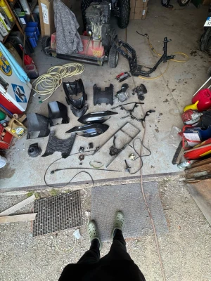 Gilera stalker delar. - Säljer då mina Gilera stalker delar, allt på bilderna finns, hör gärna av dig tveka inte med att fråga, pris tas privat!.