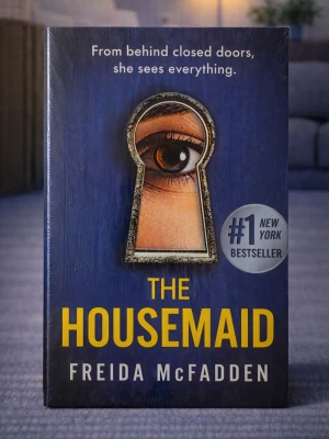 The Housemaid (Brand new, in English) - Skick: Helt ny bok. Omslag: Pappercover. Storlek: standard (inte pocket). Förpackning: I sitt originala plastomslag. Från: Stockholm. Snabb leverans inom Sverige.