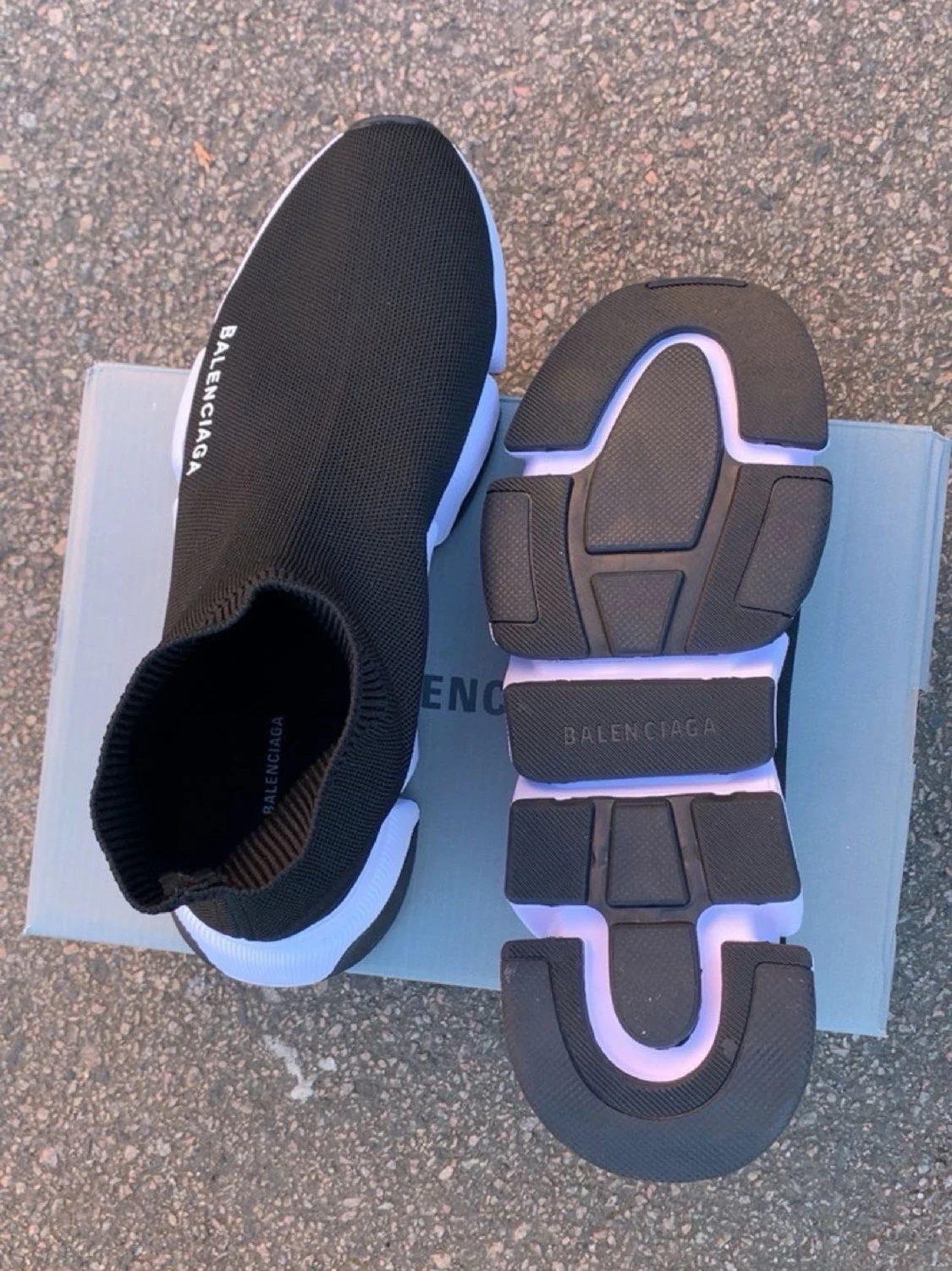Balenciaga Speed Trainer svarta sneakers - 1